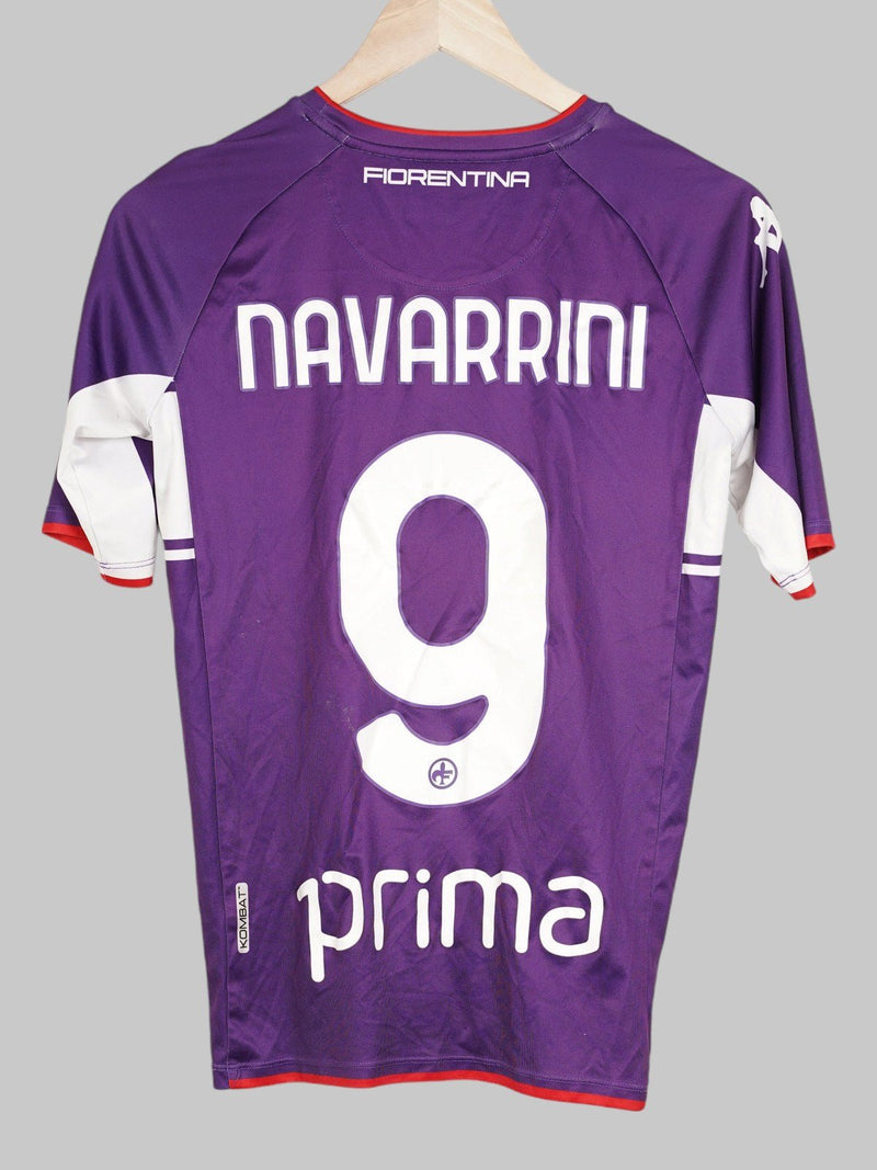2021/22 Fiorentina Home Shirt Navarrini #9 (Kids XL)