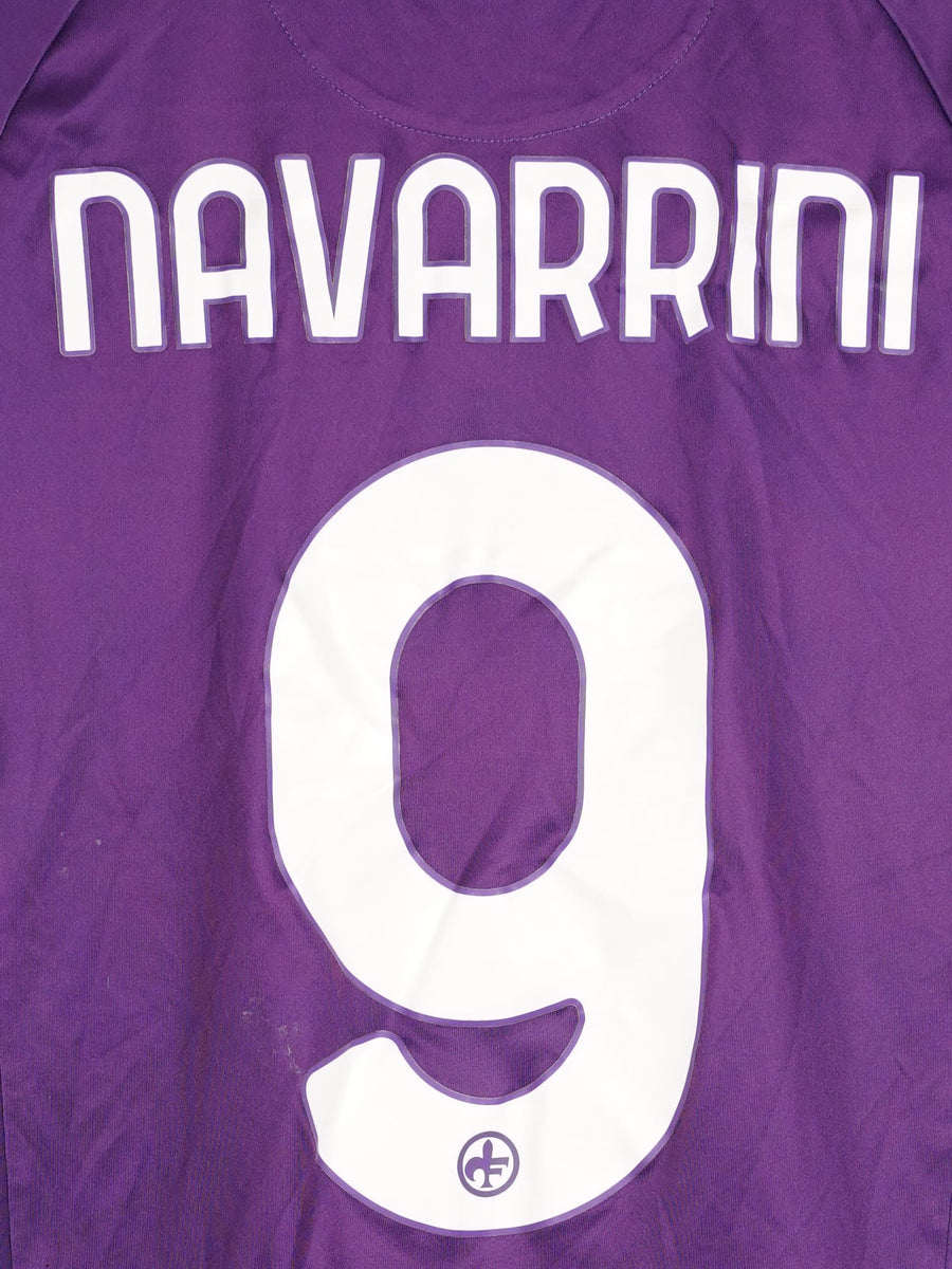 2021/22 Fiorentina Home Shirt Navarrini #9 (Kids XL)