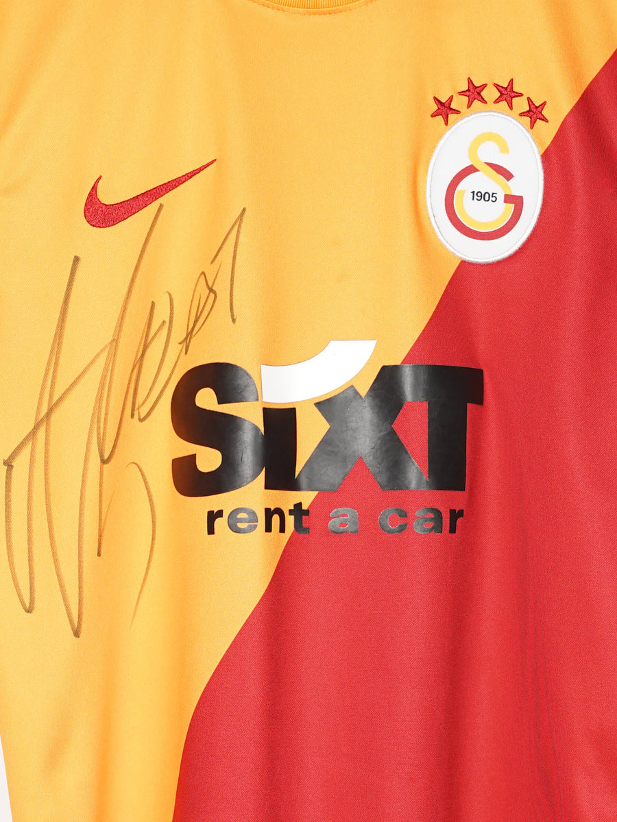 2021/22 Galatasaray Signed by Arda Turan Arda #66 Home Shirt (S)