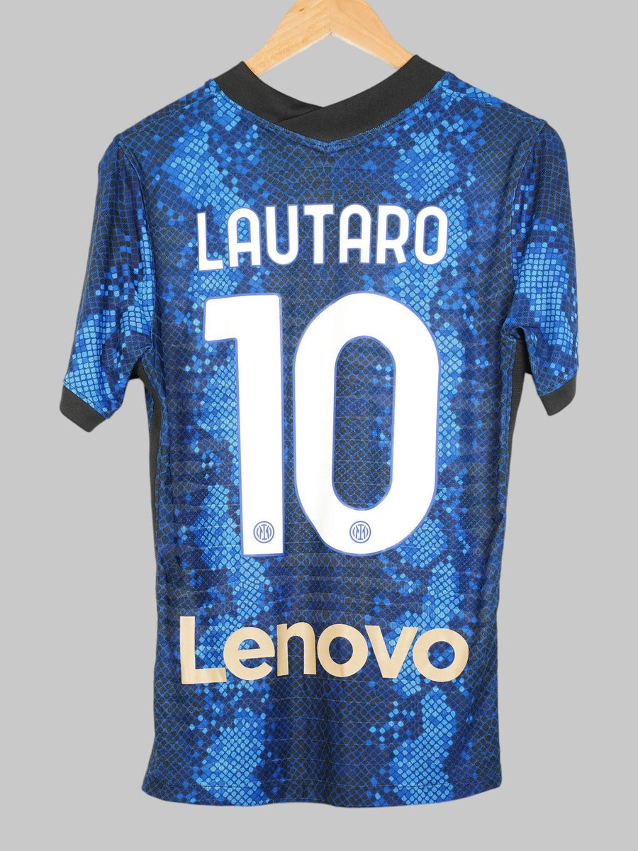 2021/22 Inter Milan Lautaro #10 Home Shirt (M)