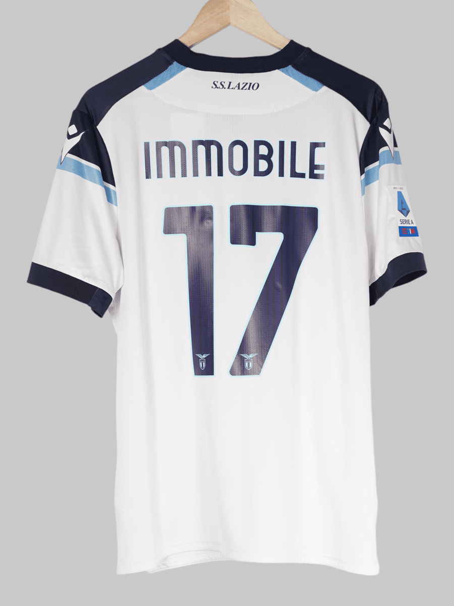 2021/22 Lazio Immobile #17 Away Shirt (L)