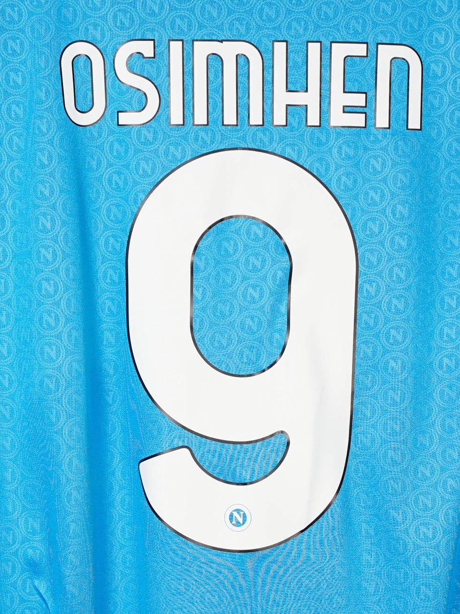 2021/22 Napoli Osimhen #9 Home Shirt (L)