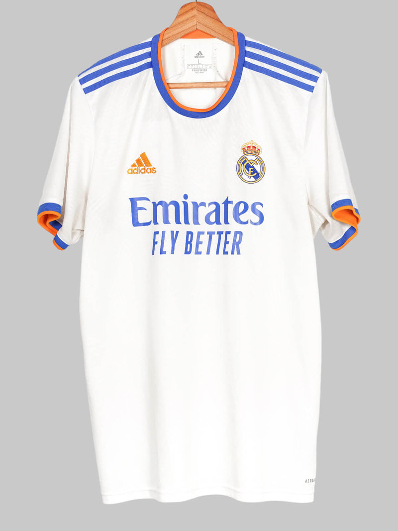 2021/22 Real Madrid Benzema #9 Home Shirt (L)