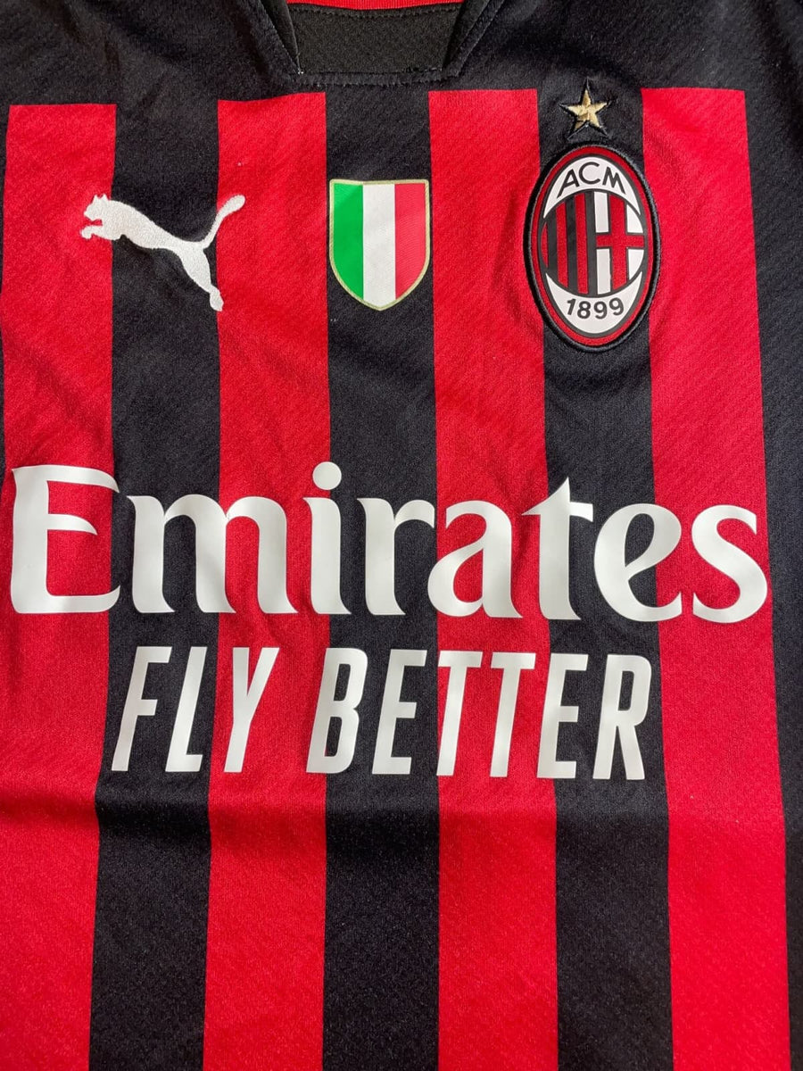 2022/23 AC Milan Leao #17 Home Shirt (L kids)