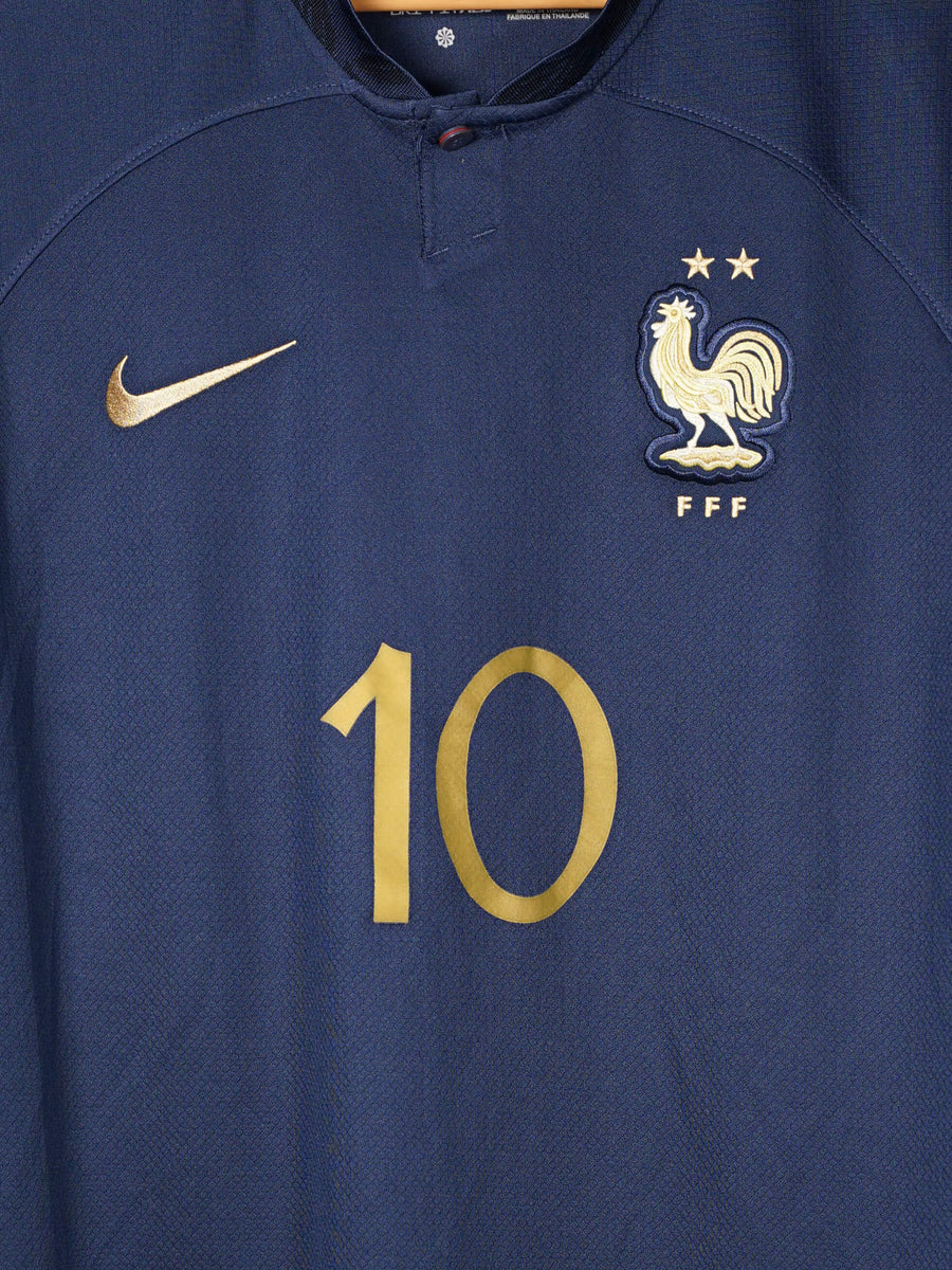 2022/23 France Mbappe #10 Home Shirt (L)