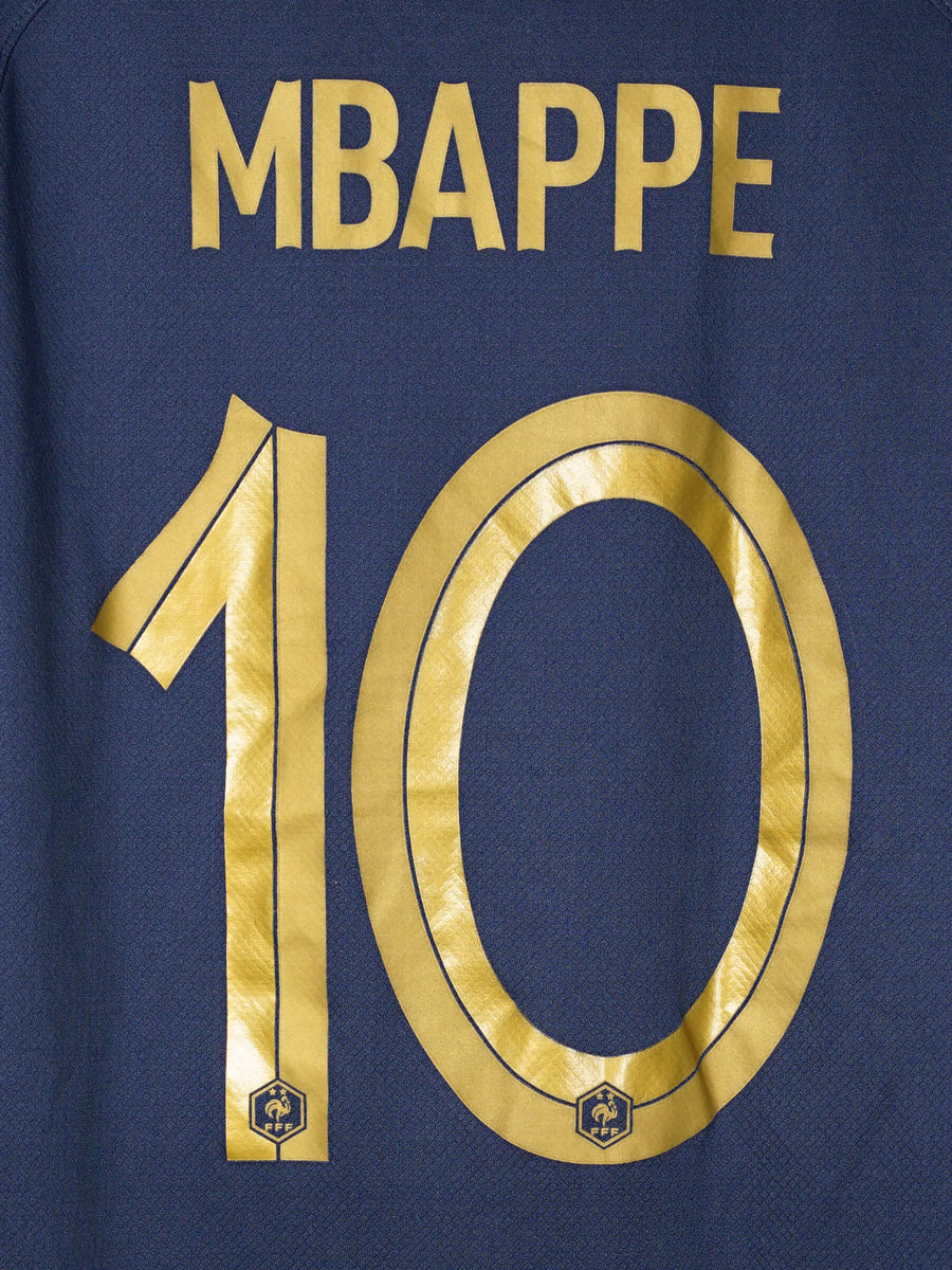 2022/23 France Mbappe #10 Home Shirt (L)