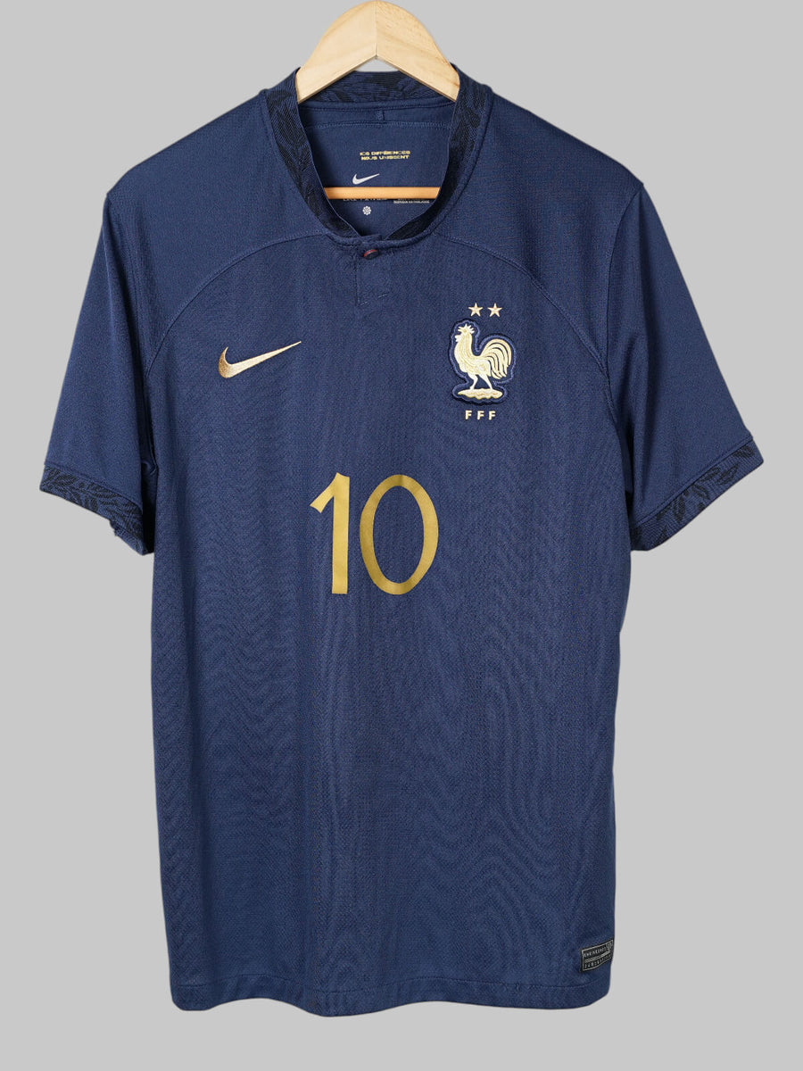 2022/23 France Mbappe #10 Home Shirt (L)