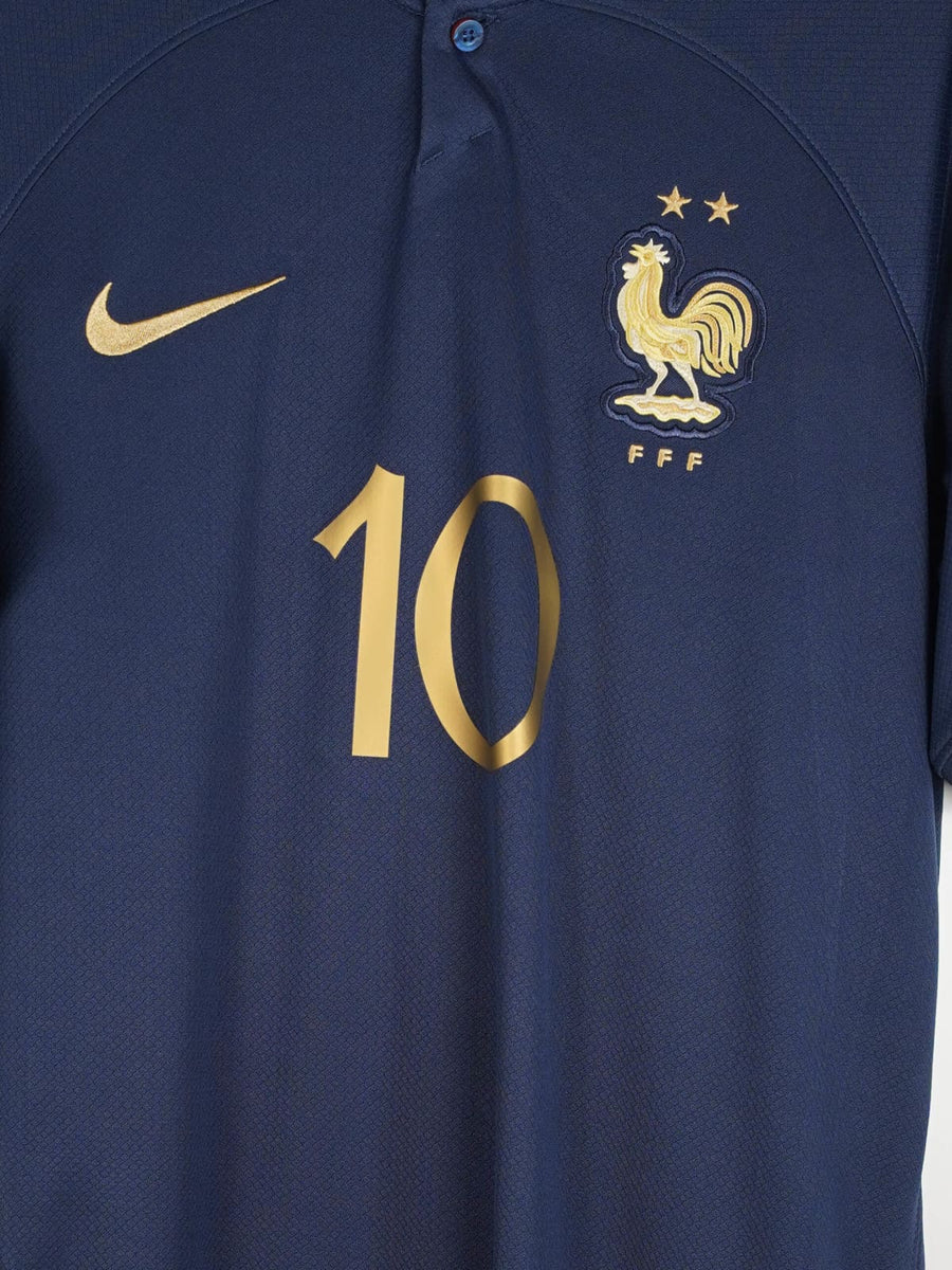 2022/23 France Mbappe #10 Home Shirt (M)