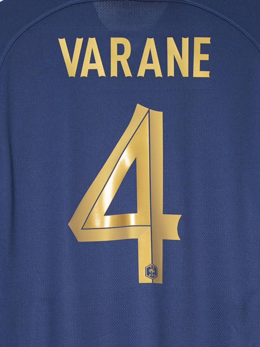 France Home Shirt 2022/23 Varane 4 (L)