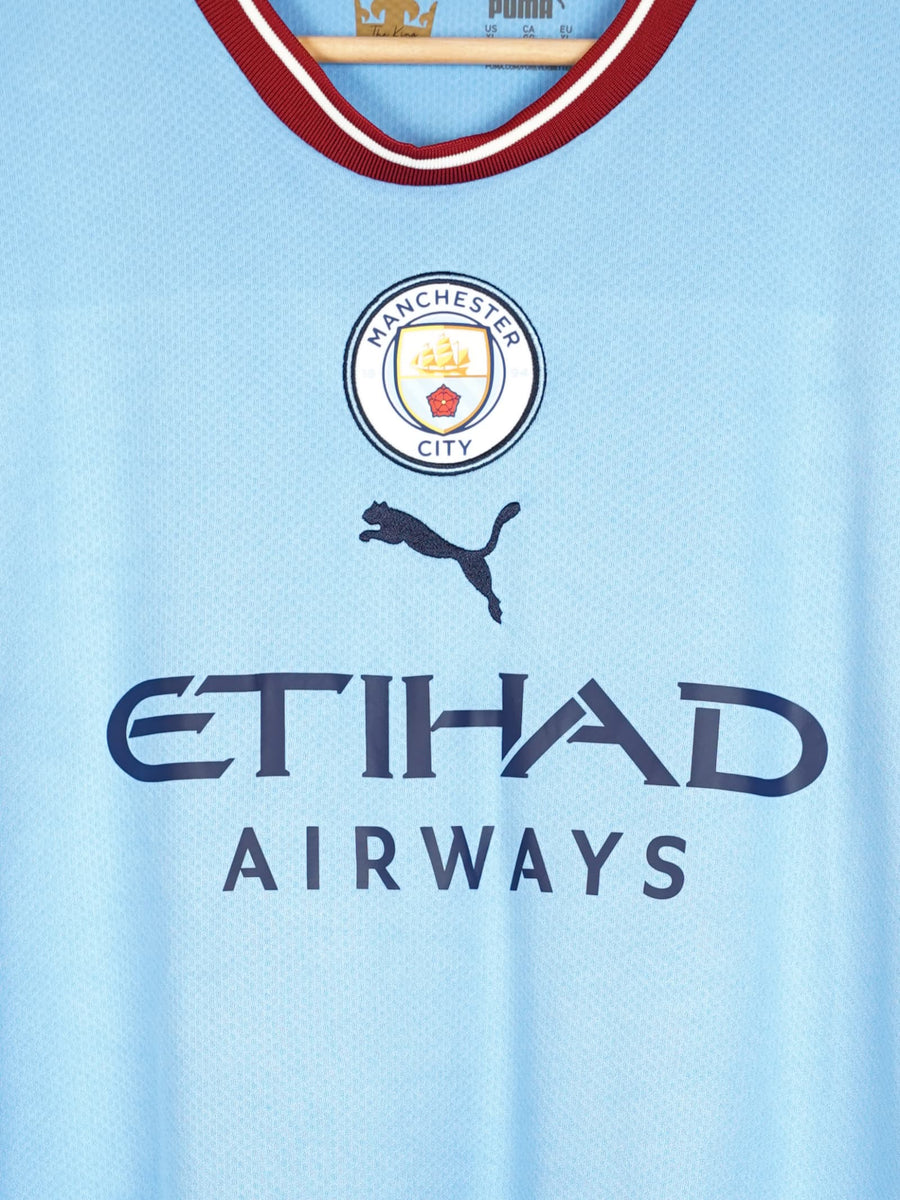 2022/23 Manchester City Haaland #9 Home Shirt (XL)