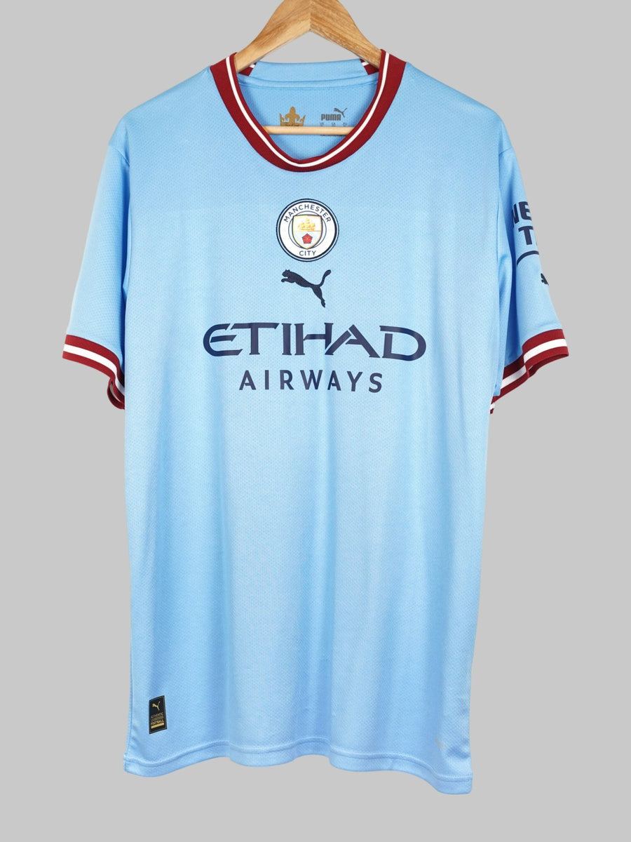 2022/23 Manchester City Haaland #9 Home Shirt (XL)