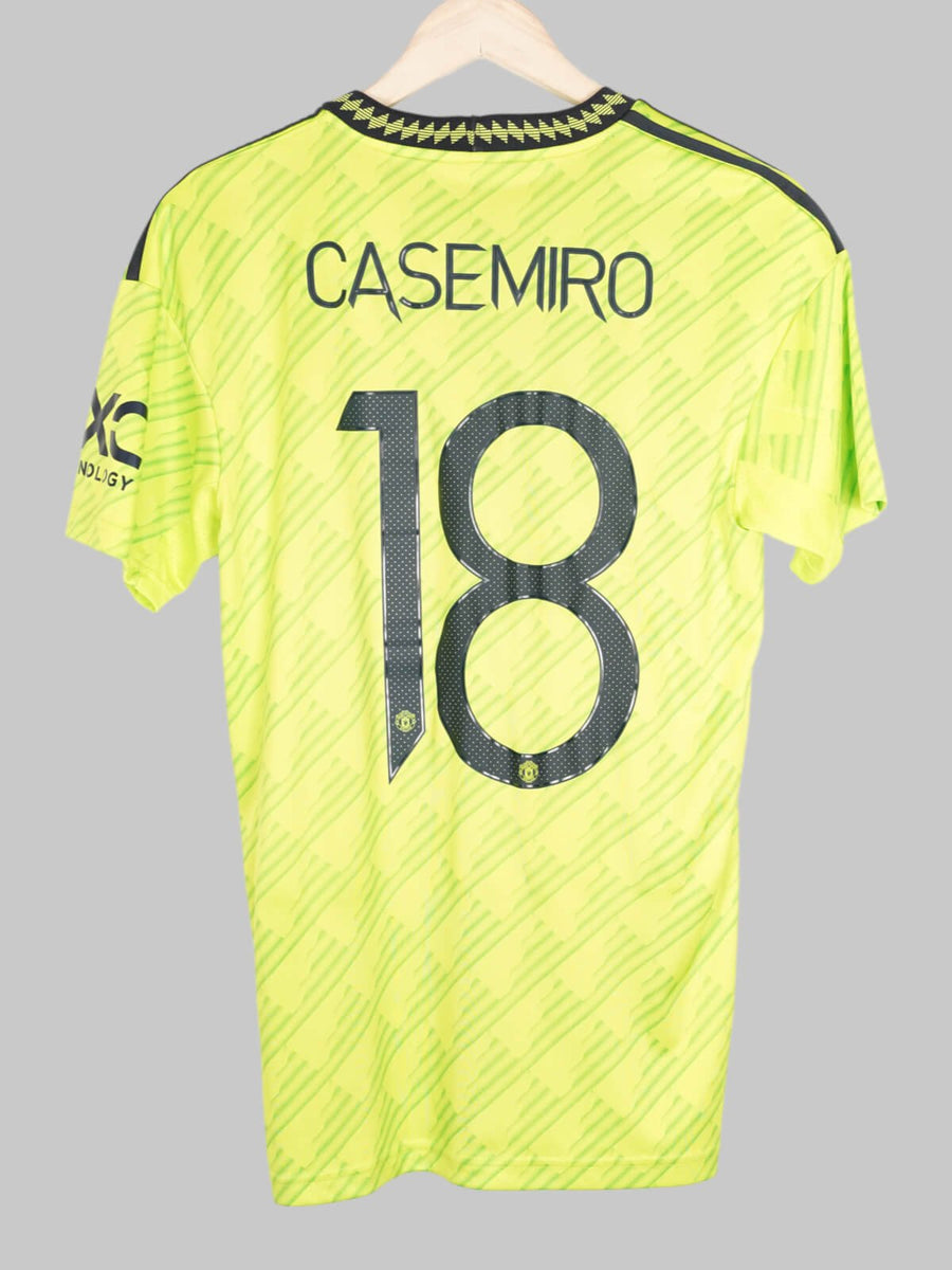 2022/23 Manchester United Casemiro #18 Third Shirt (S)