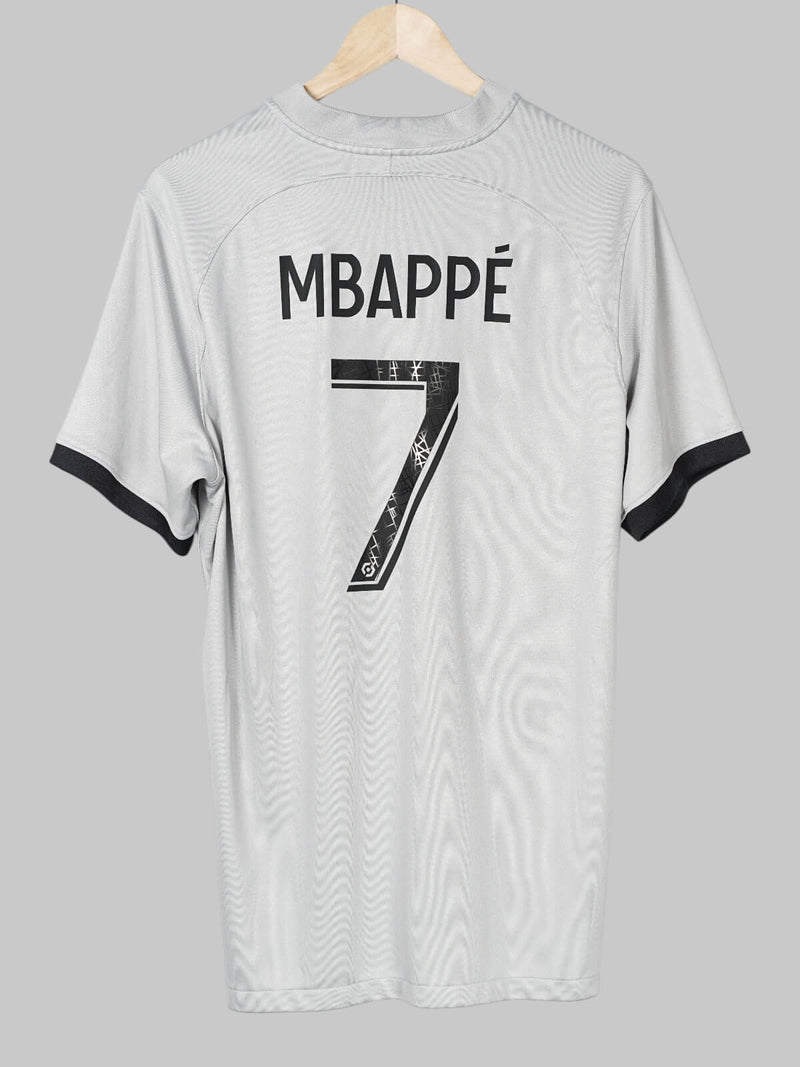 2022/23 PSG Mbappe #7 Away Shirt (L)
