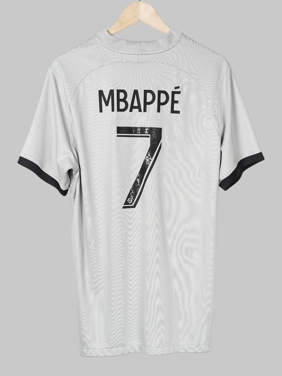 2022/23 PSG Mbappe #7 Away Shirt (L)