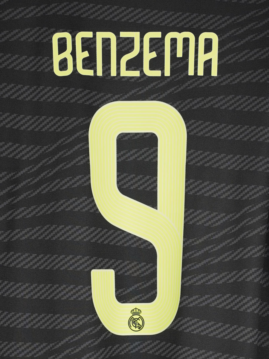 2022/23 Real Madrid Benzema #9 Third Shirt (L)