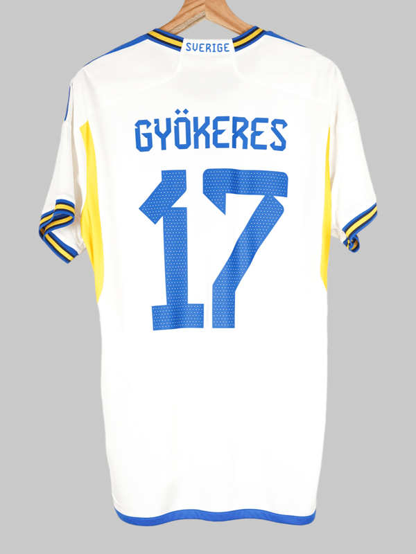 2022/23 Sweden Gyokeres #17 Away Shirt (L) Adidas