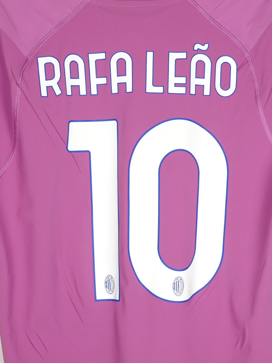 2023/24 AC Milan Rafa Leao #10 Third Shirt Player Issue (XL)