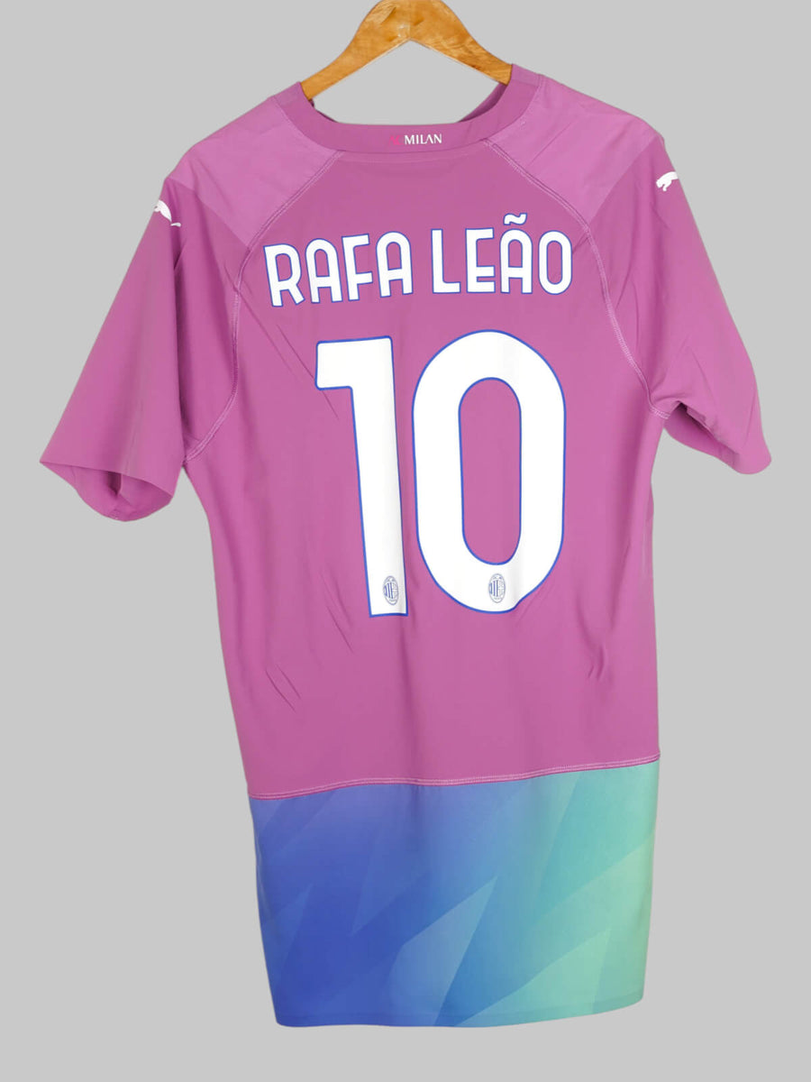 2023/24 AC Milan Rafa Leao #10 Third Shirt Player Issue (XL)
