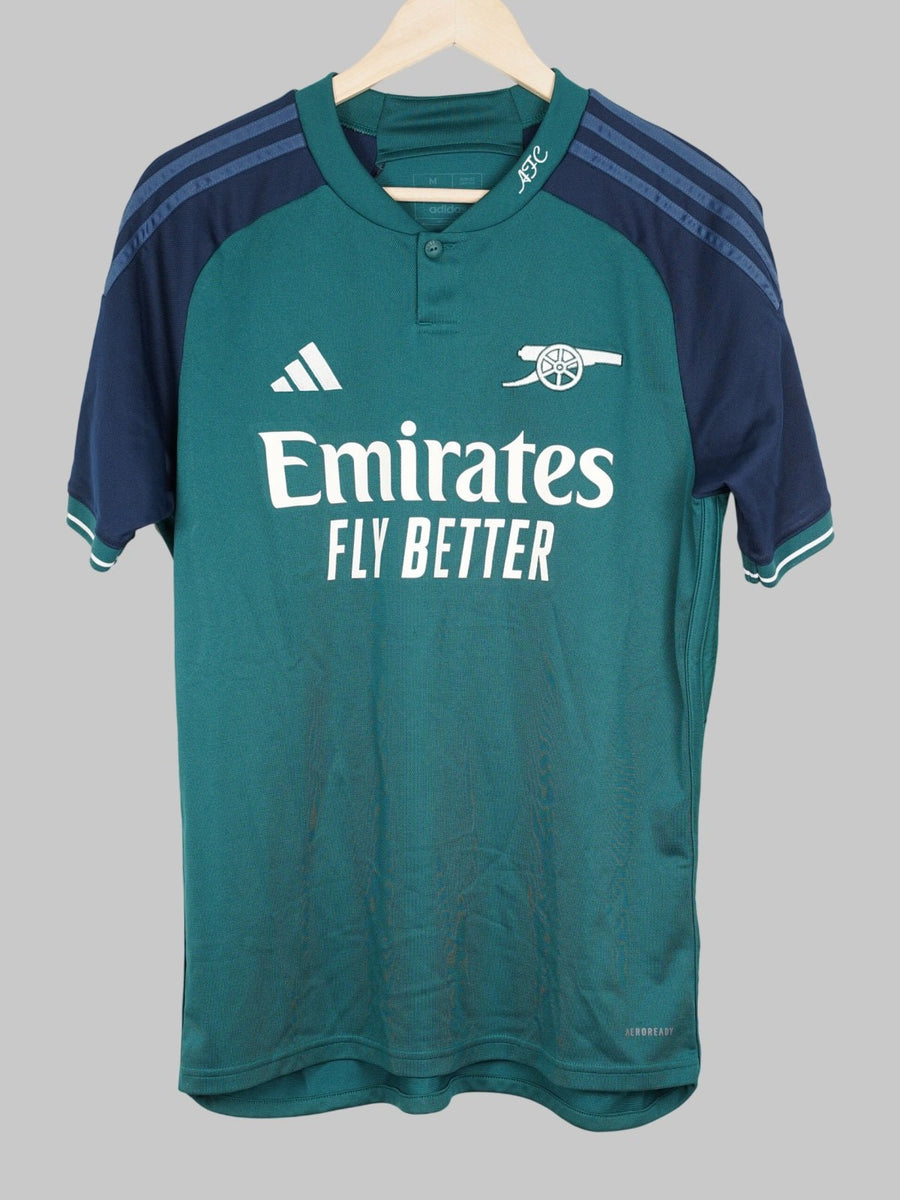 2023/24 Arsenal Rice #41 Third Shirt (M)