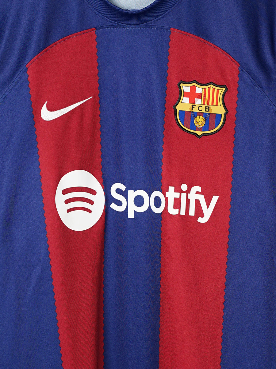 2023/24 Barcelona Lamine Yamal #27 Home Shirt (L)