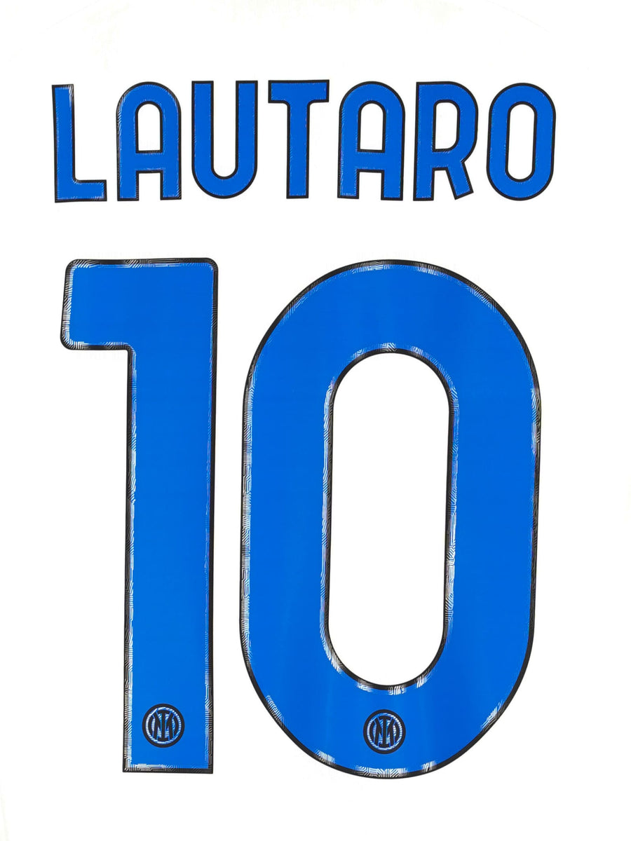 2023/24 Inter Milan Lautaro #10 Away Shirt (L)