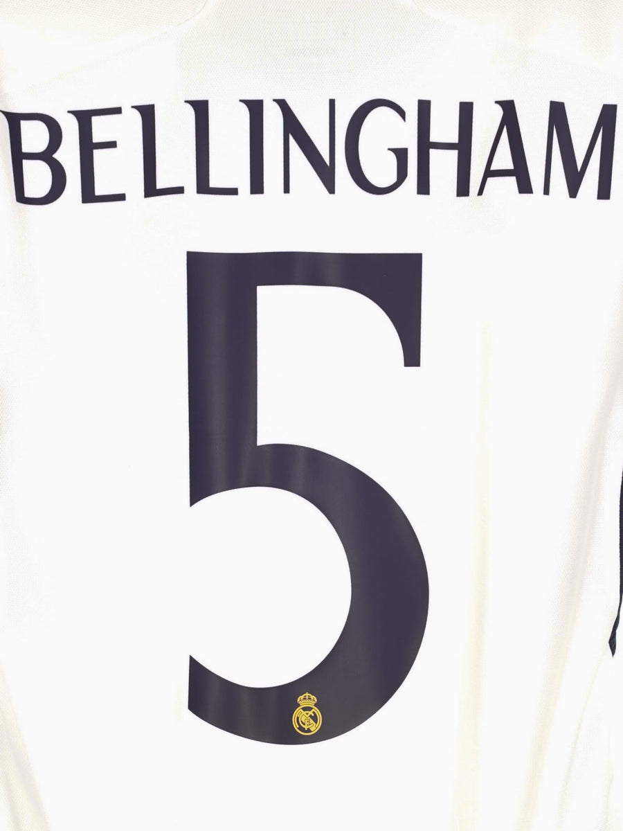 2023/24 Real Madrid Bellingham #5 Home Shirt (S)