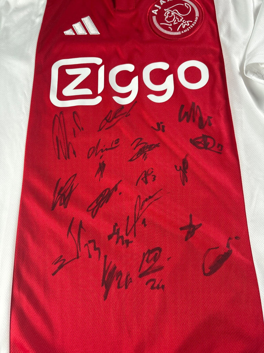 2024/25 Ajax Home Shirt Squad Signed BNWT (L)