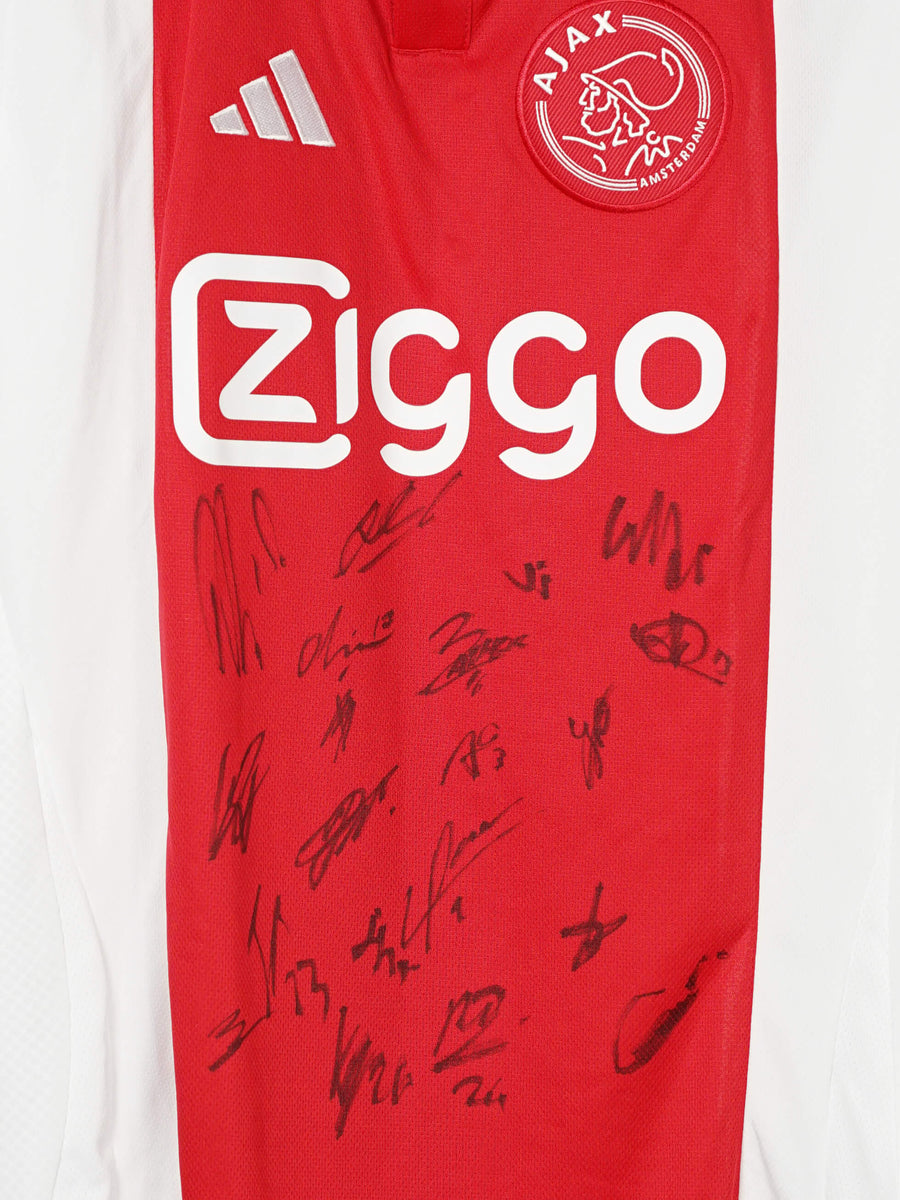 2024/25 Ajax Home Shirt Squad Signed BNWT (L)