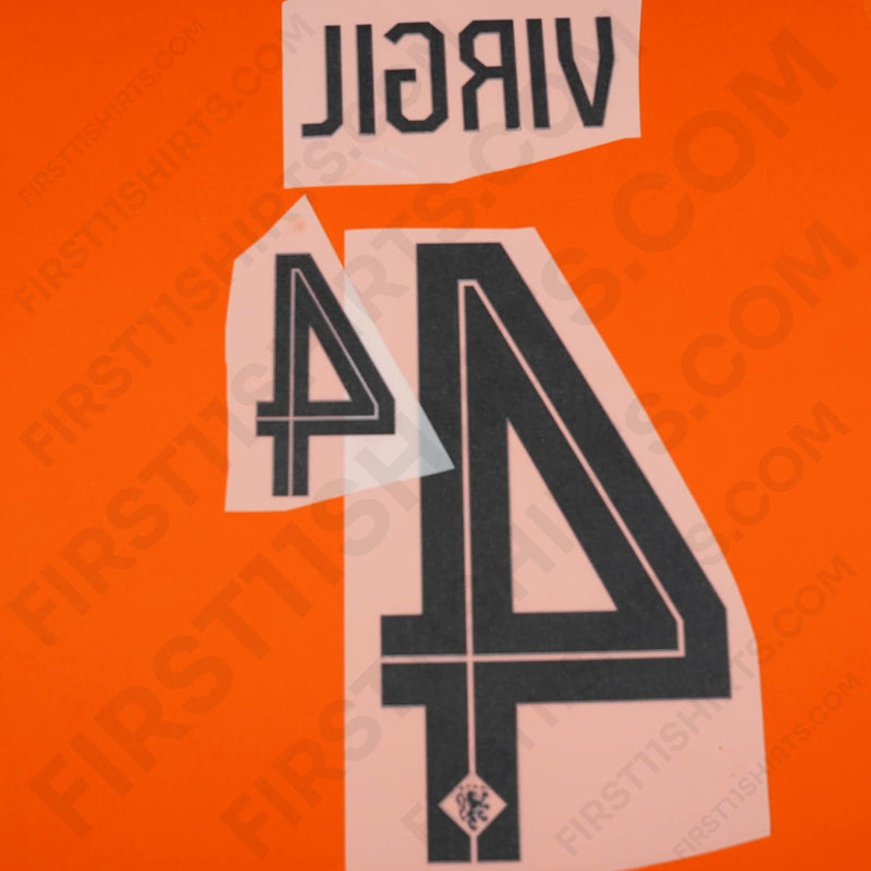 2024/25 Netherlands Home Name Set Virgil (Repro)