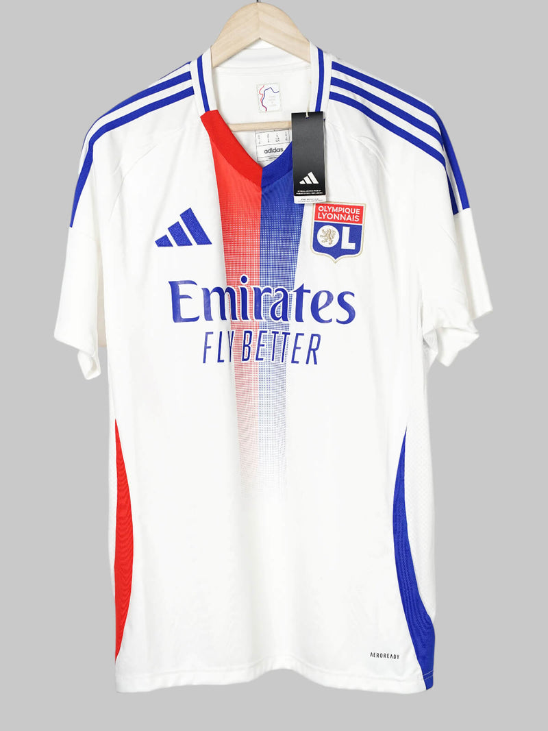 2024/25 Olympique Lyon Cherki #18 Home Shirt BNWT (XL)