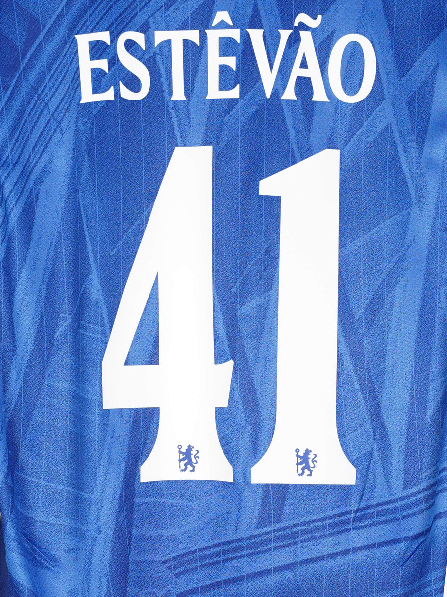 2025/26 Chelsea Estevao #41 Home Shirt L/S (M)