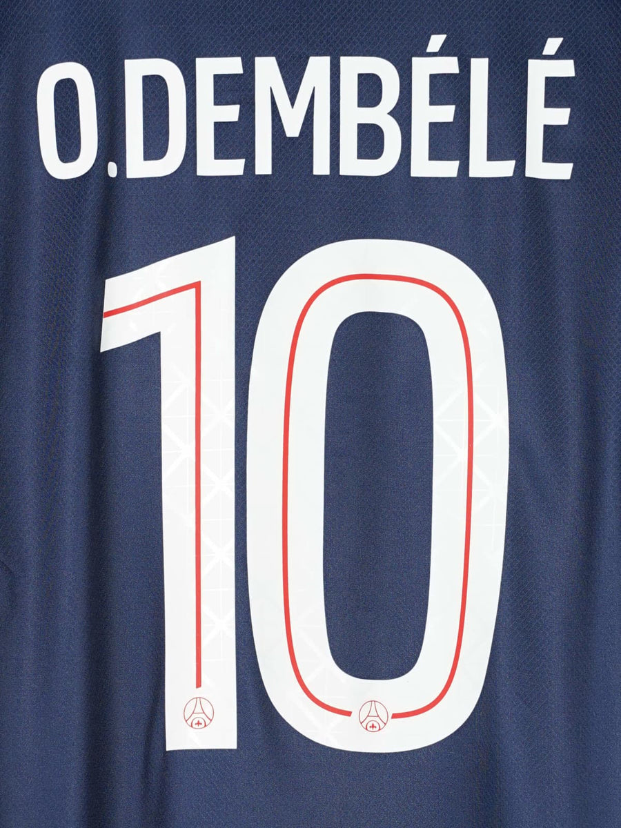 Paris Saint-Germain Home Shirt 2025/26 BNWT O.Dembele #10 UCL Final (L)