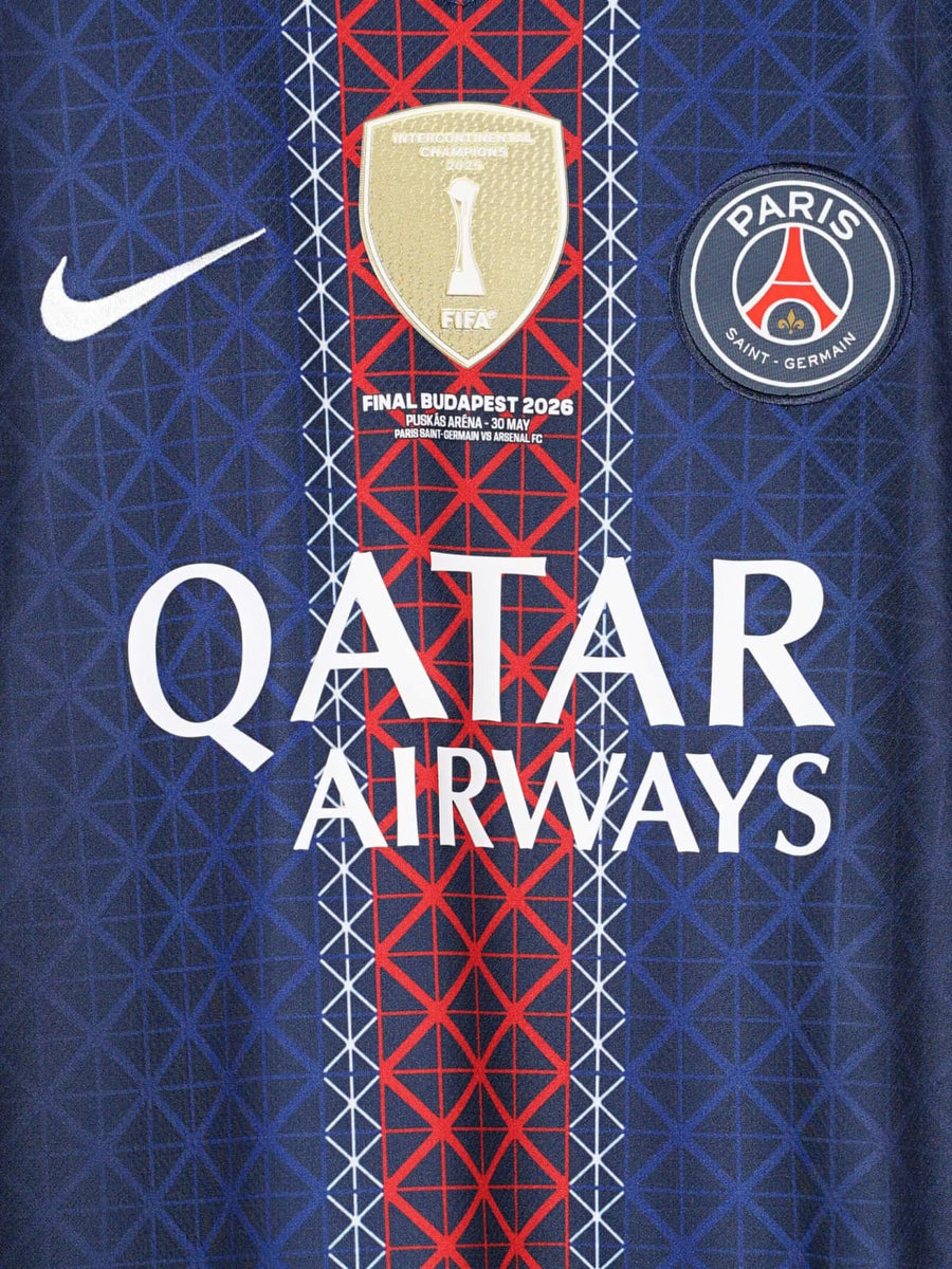 Paris Saint-Germain Home Shirt 2025/26 BNWT O.Dembele #10 UCL Final (L)