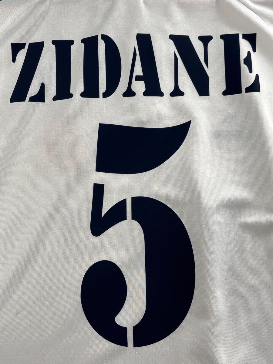 2001/02 Real Madrid Zidane #5 Home Shirt (L)