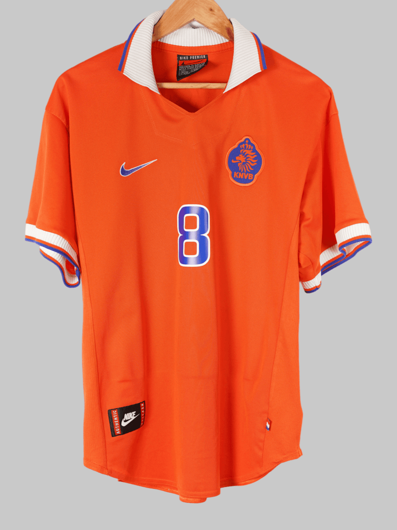 Netherlands Home Shirt 1997/98 Bergkamp #8 (L)