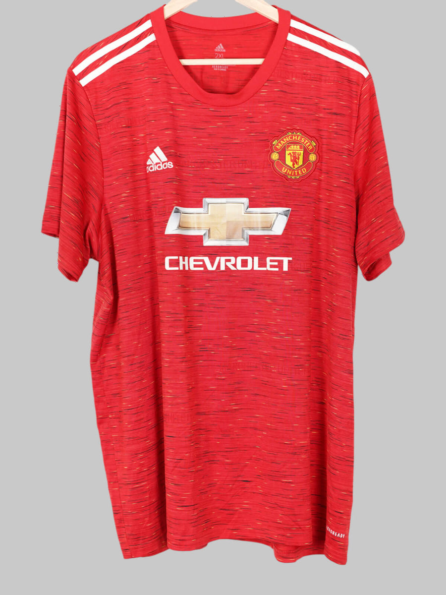 2020/21 Manchester United Pogba #6 Home Shirt (XXL)