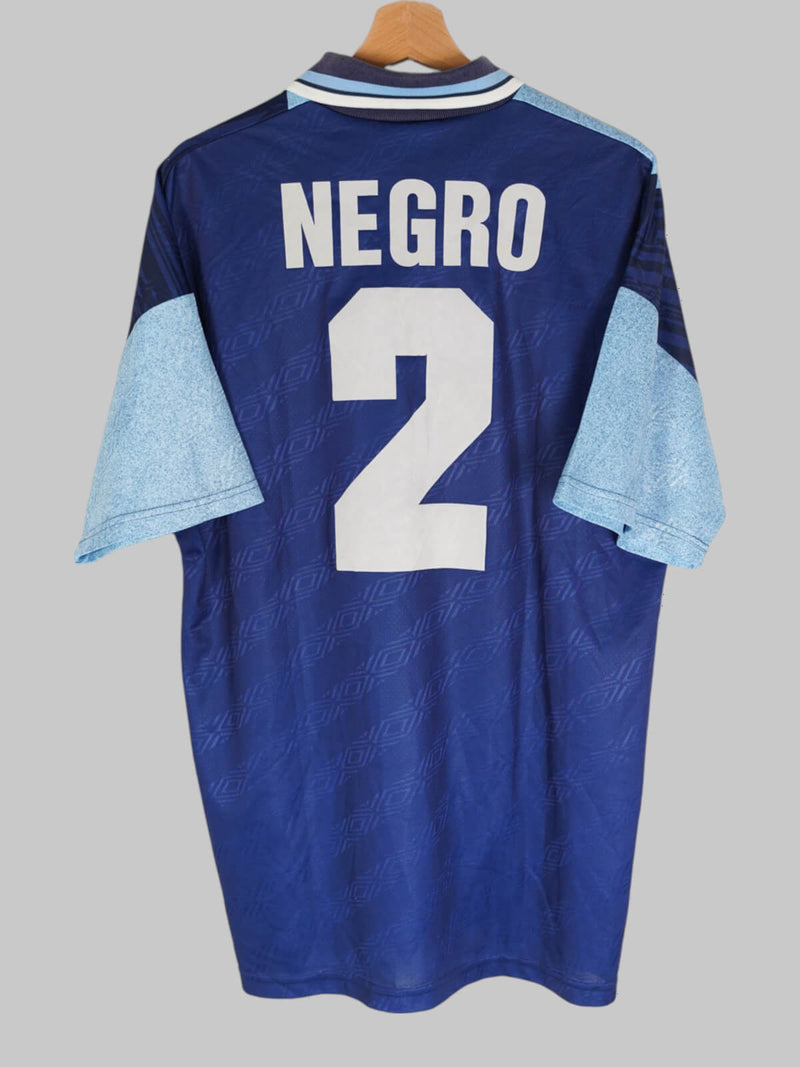 1994/96 Lazio Negro #2 Away Shirt (XL)