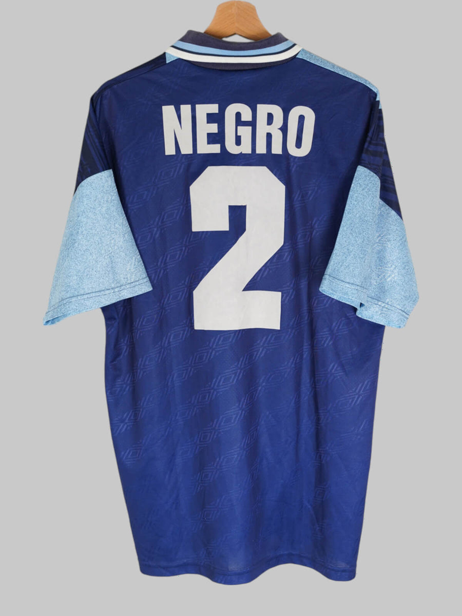 1994/96 Lazio Negro #2 Away Shirt (XL)