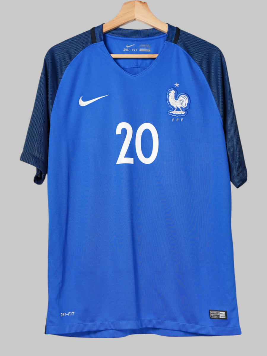 2016/17 France Mbappe #20 Home Shirt (L)