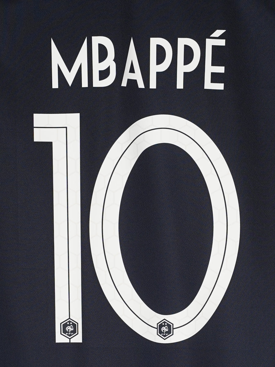 2018/19 France Mbappe #10 Home Shirt (M)