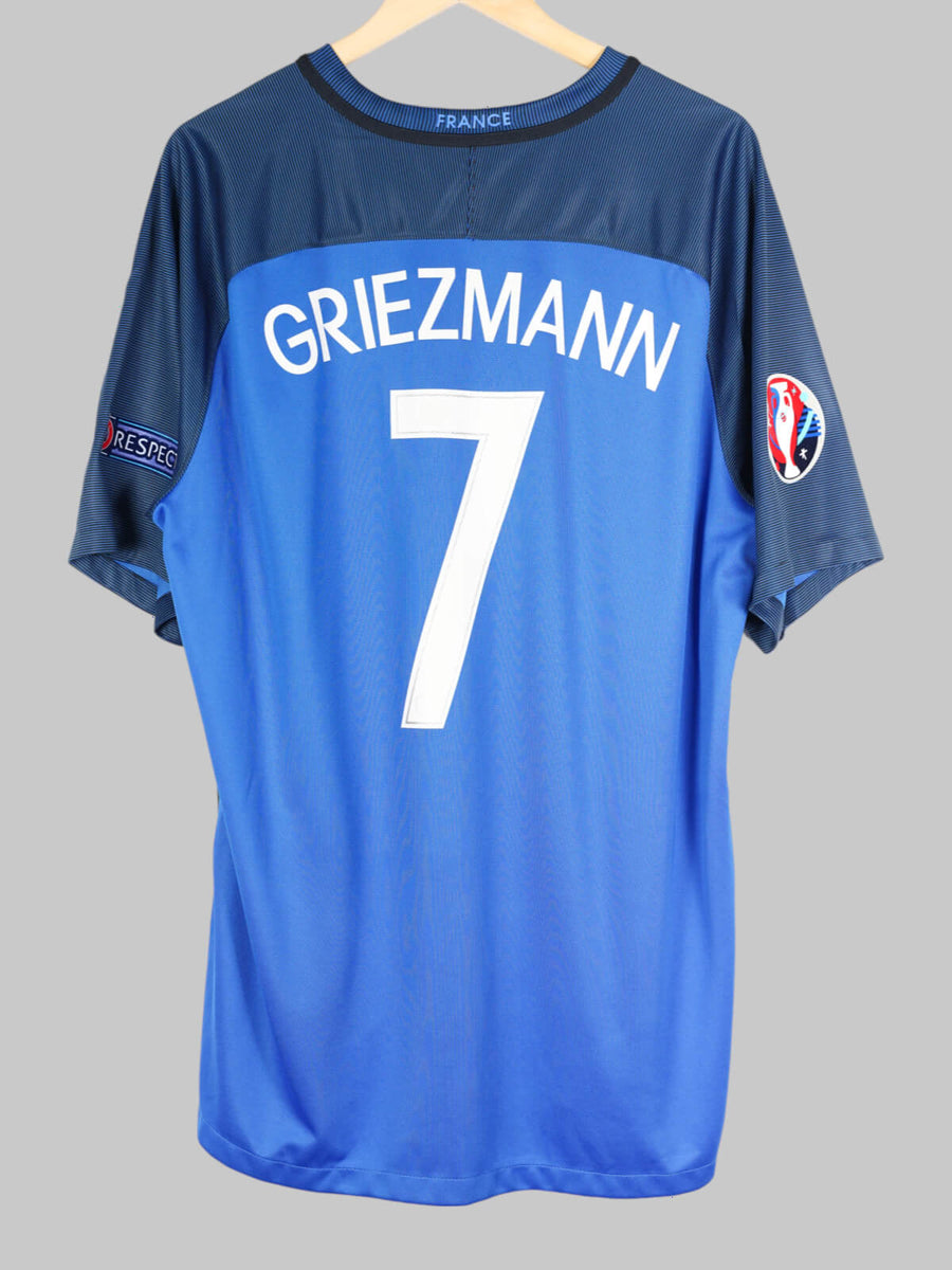 2016/17 France Griezmann #7 Home Shirt (XXL)