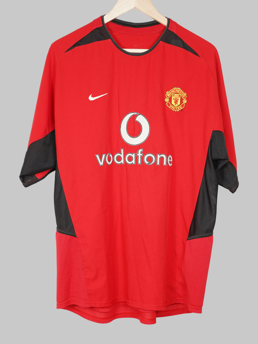 2002/3 Manchester United Beckham #7 Home Shirt (XL)