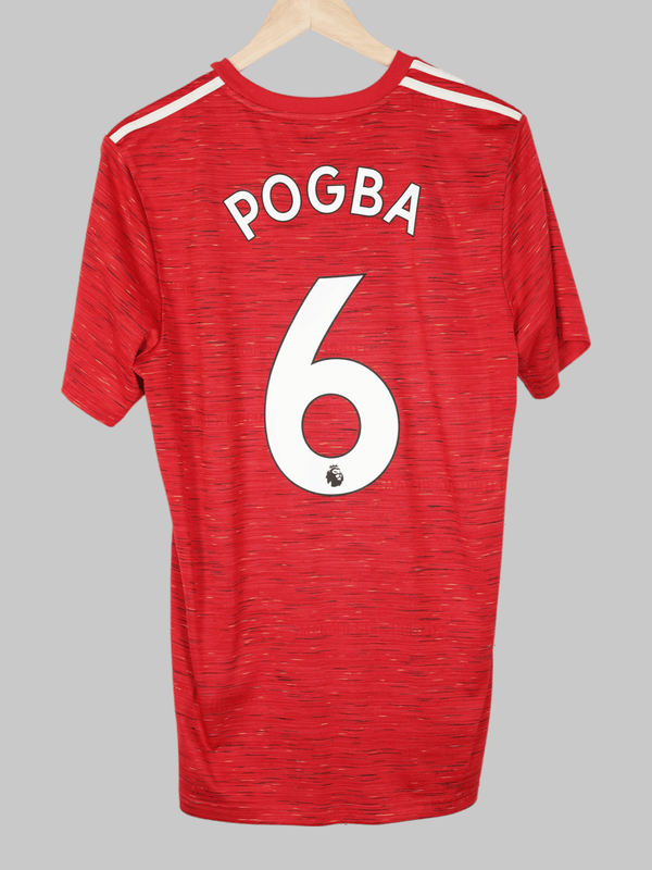 2020/21 Manchester United Pogba #6 Maillot Domicile (L) Adidas