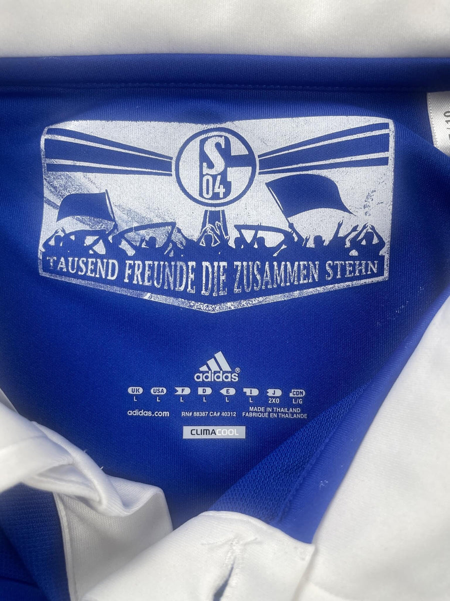 2010-2012 Schalke 04 Raul #7 Home Shirt (L)