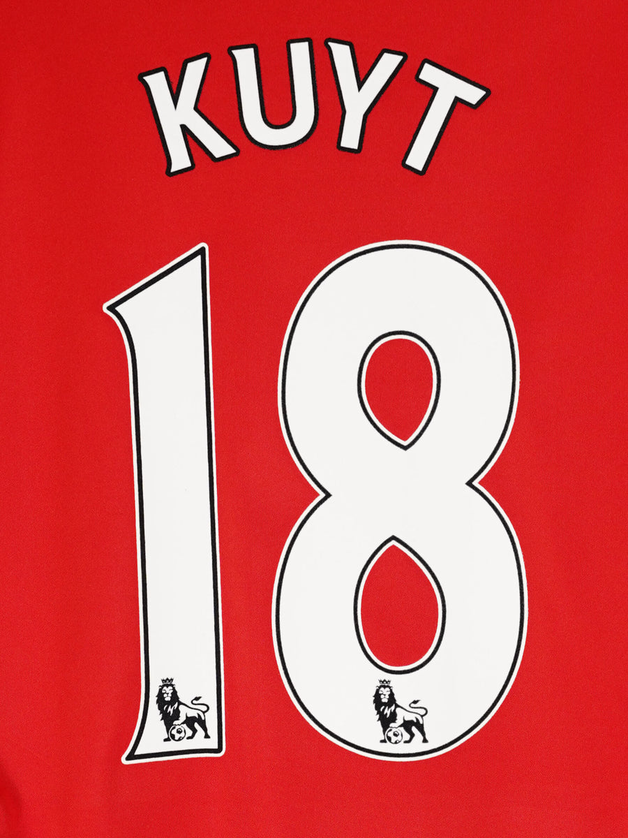 2008/09 Liverpool Kuyt #18 Home Shirt (XL)
