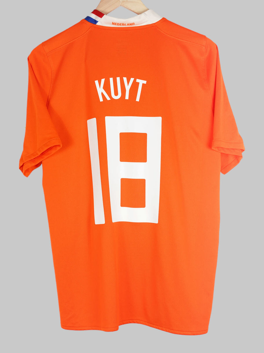 2008/10 Netherlands Kuyt #18 Home Shirt (M)