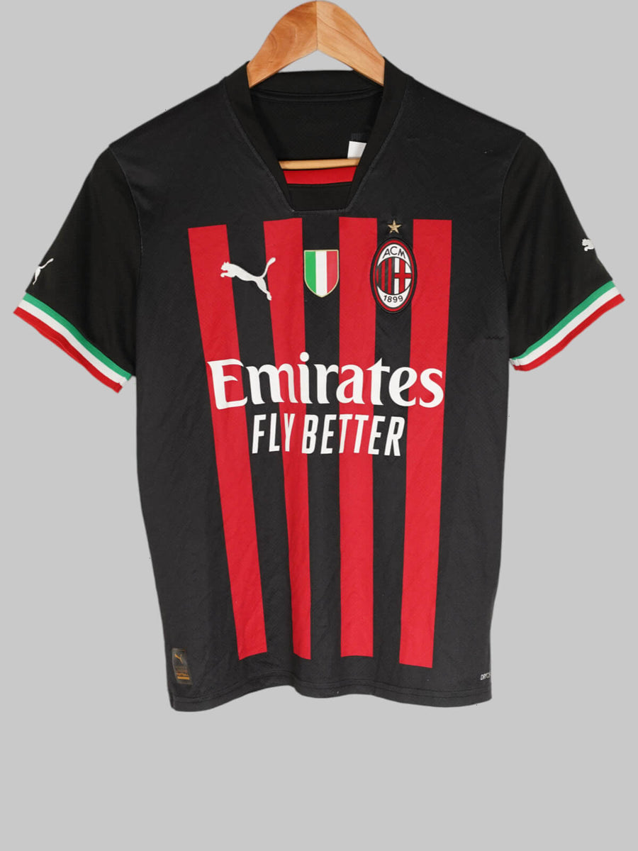2022/23 AC Milan Leao #17 Home Shirt (L kids)