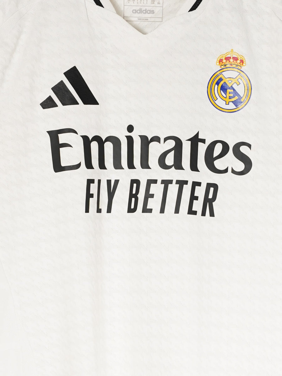 2024/25 Real Madrid Mbappe #9 Home Shirt Player Issue (L)