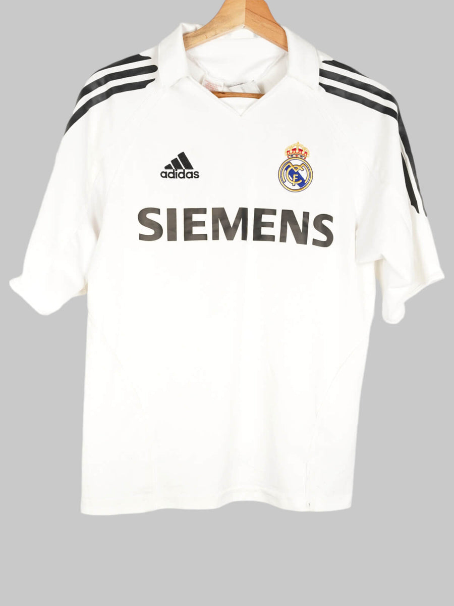 2005/6 Real Madrid Home Shirt Raul #7 (Kids L)