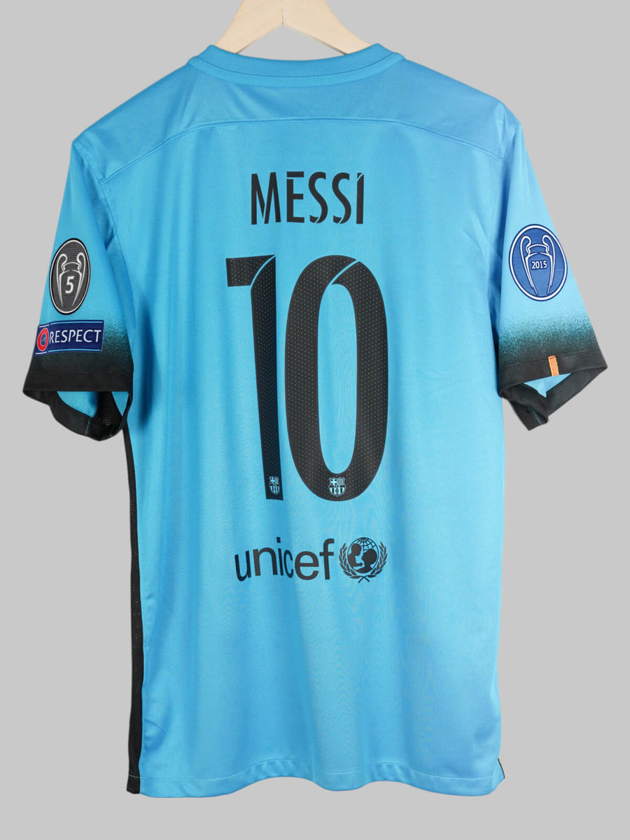 2015/16 Barcelona Messi #10 Third Shirt (M)